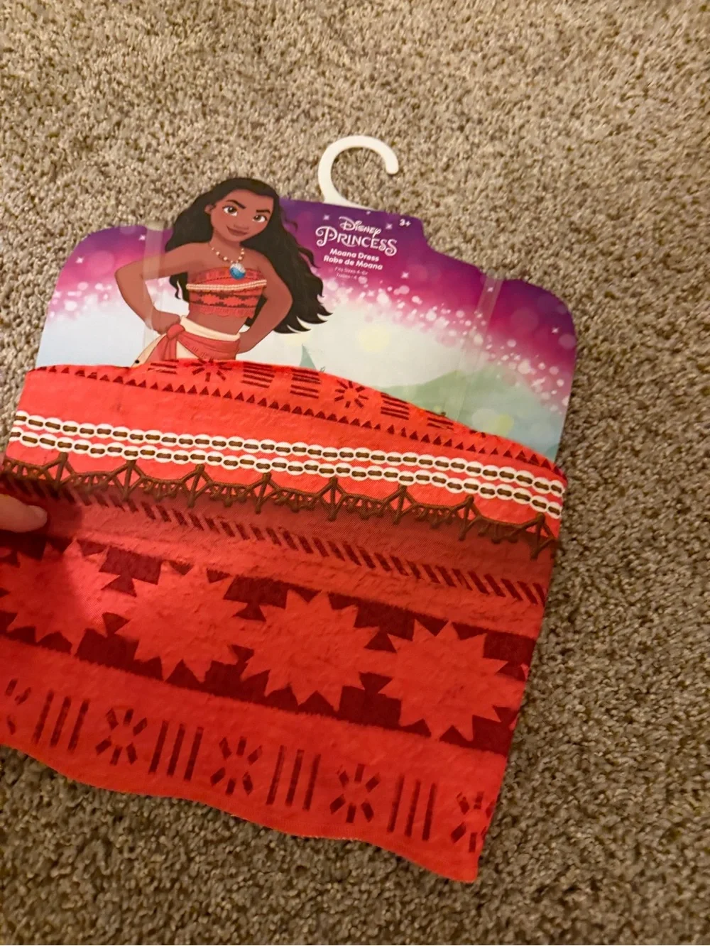 Disney Moana Costume NWT